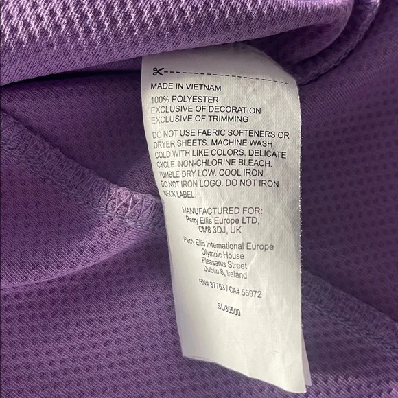 Callaway Women's Purple Golf‎ Polo Shirt Large - Picture 6 of 6